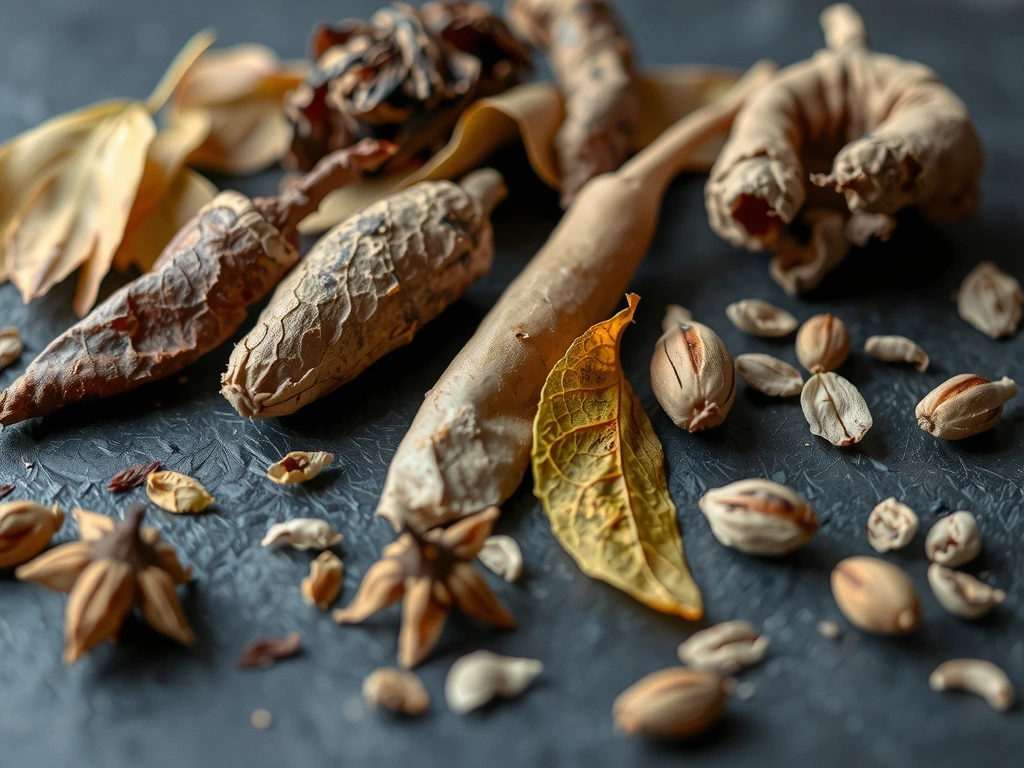 Getrocknete Kräuter